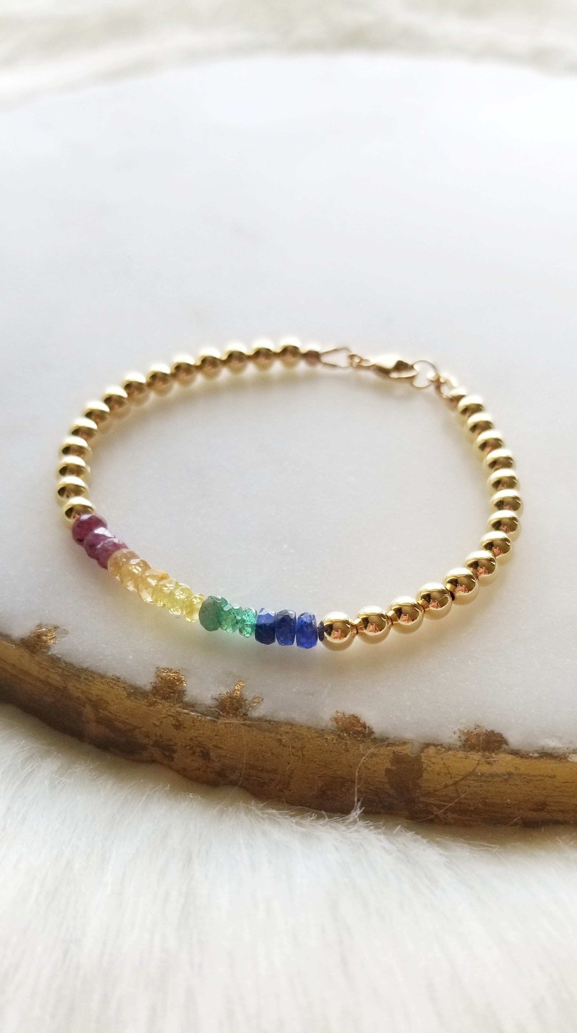 Rainbow K Piercing Bracelet